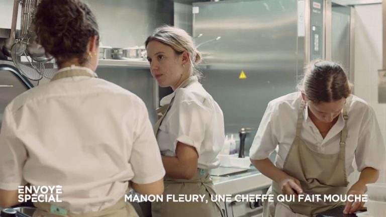 the commitment of Manon Fleury, starred chef at the head of a women’s team