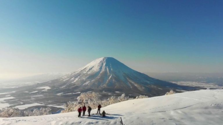 the island of Hokkaido, kingdom of snow and ice