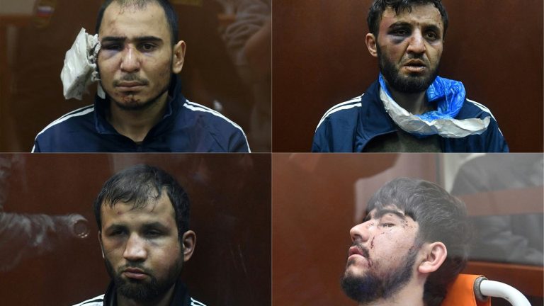 what we know about the four suspects arrested by the Russian authorities