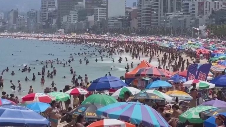 with 62°C feeling, Rio de Janeiro is suffocating