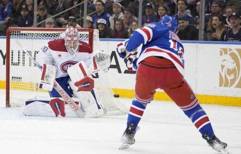 Despite a solid game from Cayden Primeau, the Canadian loses 5-2 to the Rangers