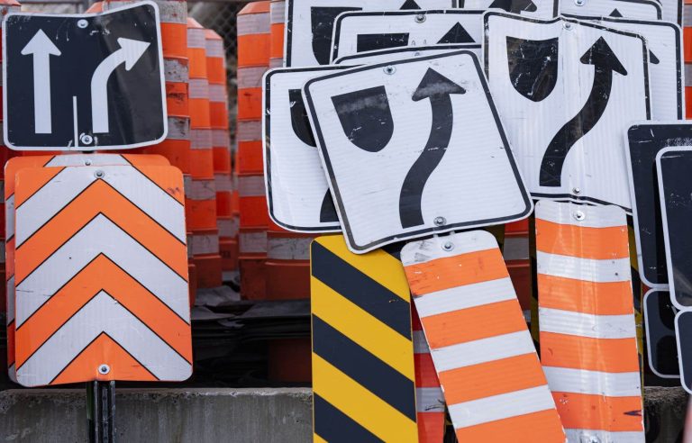 A citizen exasperated by the construction site on Grand Trunk Street in Montreal