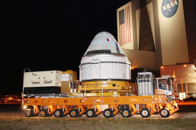 A first Starliner manned flight in May