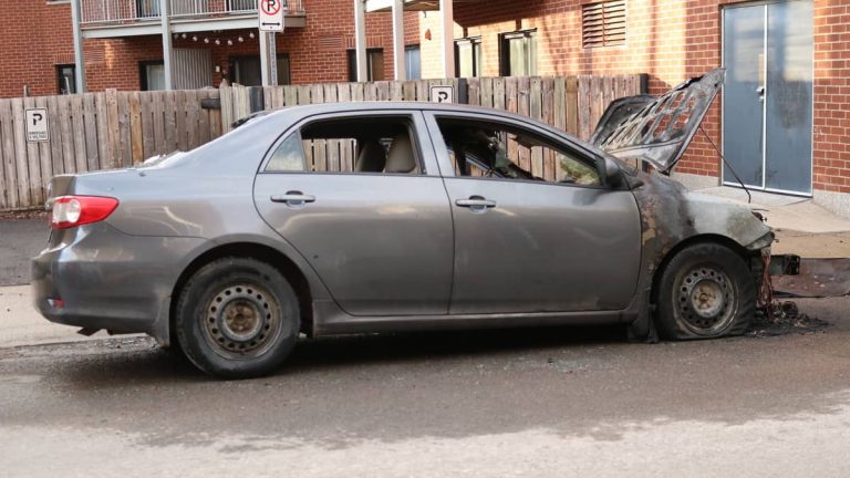 A second car burned in Quebec in six days