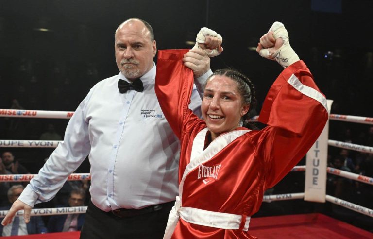 Boxing: With her 18th victory, Kim Clavel puts an exclamation point on a successful evening for GYM