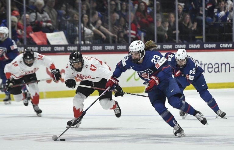 Canada beats USA to win gold at World Women’s Hockey