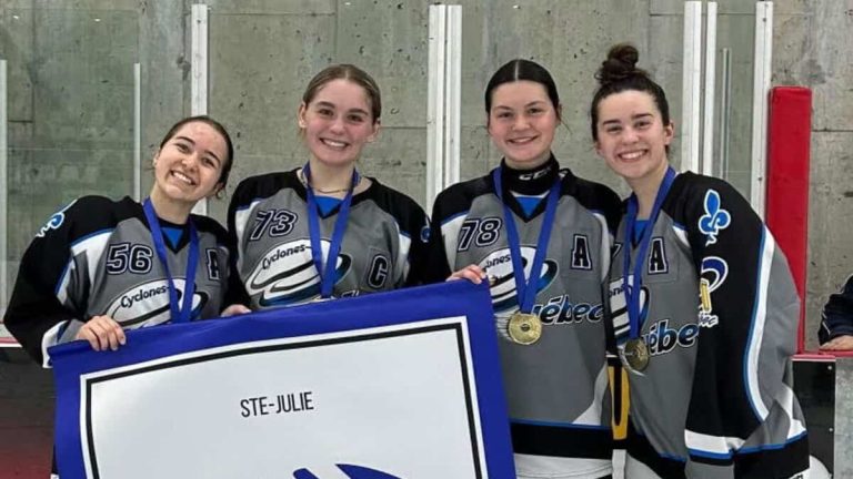 Canadian Ringette Championships: a first for a team from Quebec