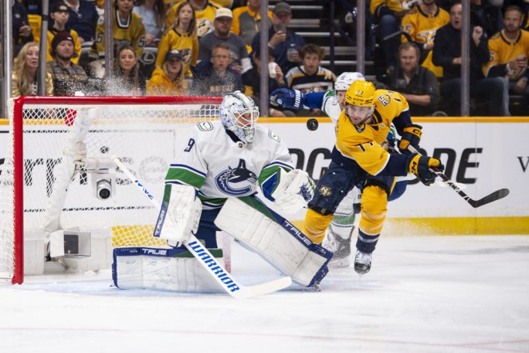 Canucks 2 – Predators 1 |  From CH’s fourth goalie to playoff hero…