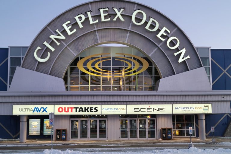 Cineplex posts revenue increase in March compared to last year