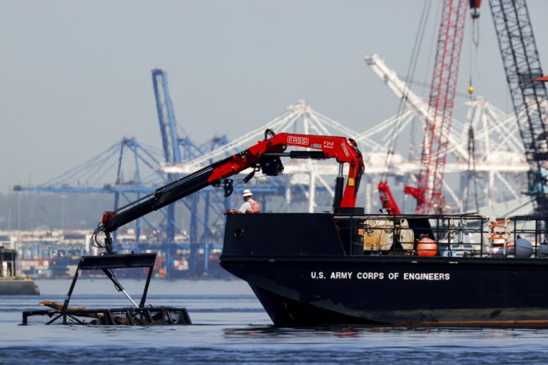 Collapsed bridge in Baltimore |  Body of missing worker found