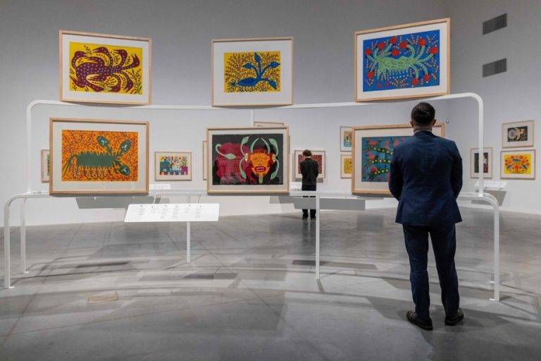 Colorful art of hope by Ukrainian Maria Prymatchenko on display in Warsaw