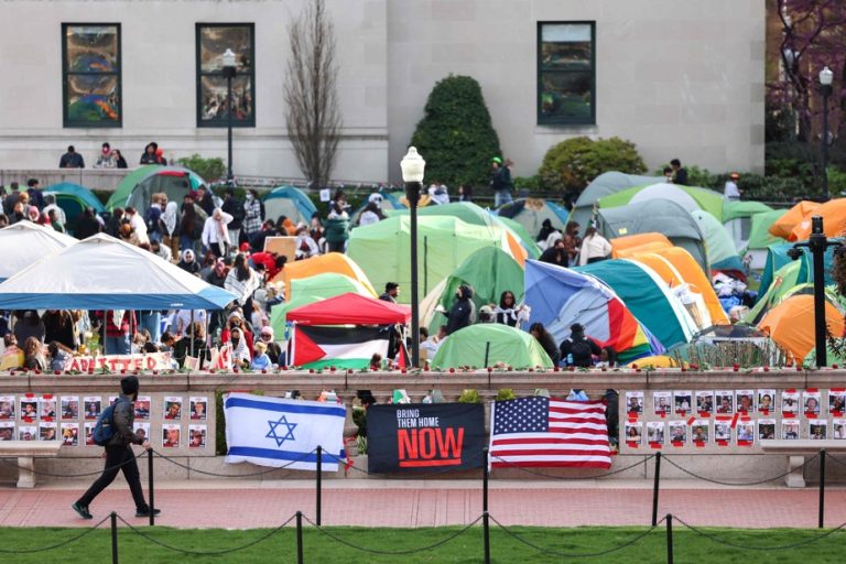 Columbia University and students negotiate the evacuation of a pro-Palestinian encampment