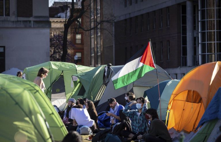 Columbia University postpones dismantling of pro-Palestinian student tents