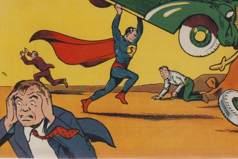 Comic |  A copy of Superman’s first appearance sold for 8.1 million