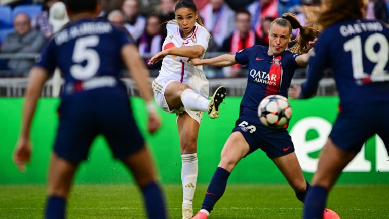 Constance Picaud saves PSG… Follow the Champions League semi-final first leg.