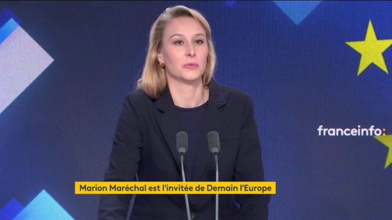 “Creating a Palestinian state means creating a terrorist state,” argues Marion Maréchal, head of the Reconquest list in the European elections