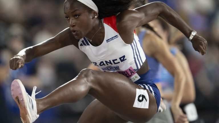 Cyréna Samba-Mayela breaks the French record in the 100 meter hurdles, less than 100 days before the Olympics