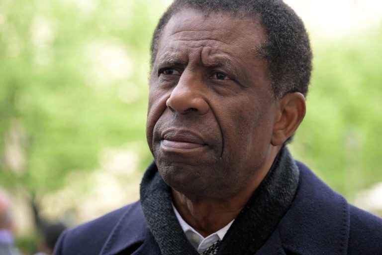 Dany Laferrière attends the funeral of Maryse Condé