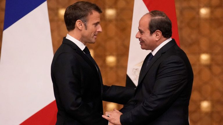 Emmanuel Macron, Egyptian President and King of Jordan call for “immediate” ceasefire in Gaza