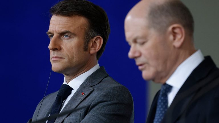 Emmanuel Macron and Olaf Scholz plead for a “rebalancing” of the trade relationship with China