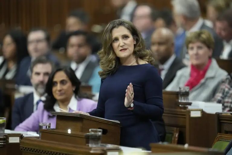 Federal Budget 2024 |  Freeland’s bet