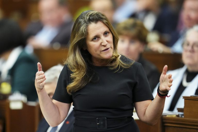 Federal budget |  Chrystia Freeland will have to indicate how Ottawa will pay its expenses