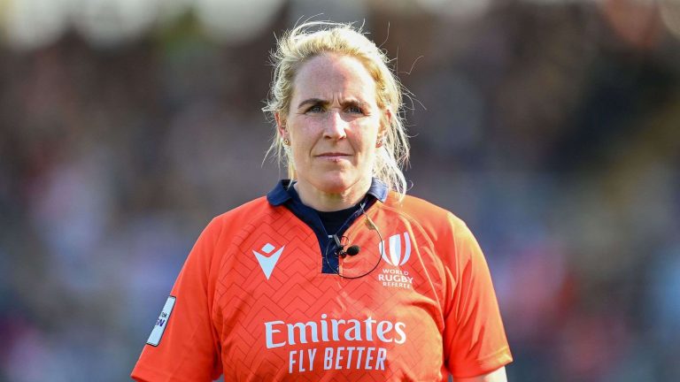 France-Italy, the last match of Joy Neville, pioneer of women’s refereeing