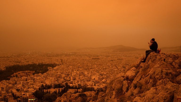 Greece hit by a new episode of Sahara dust clouds