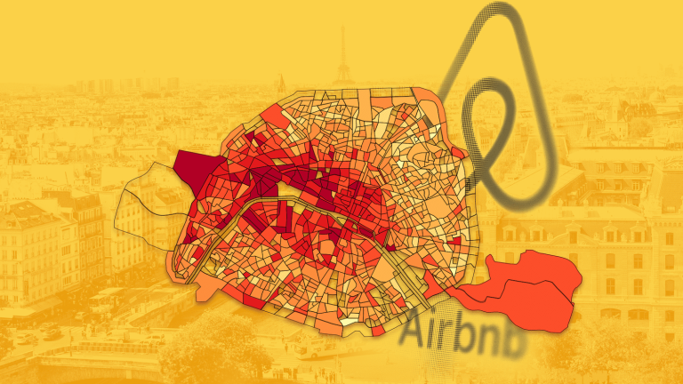 INFOGRAPHICS.  How Airbnb multi-tenants are contributing to the housing crisis in major French cities