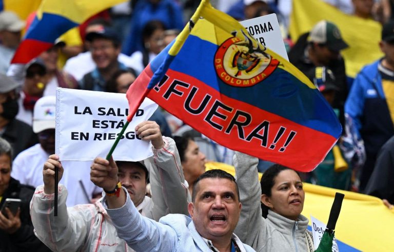 In Colombia, an unprecedented demonstration against President Petro