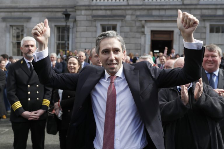 Ireland |  Simon Harris confirmed as Prime Minister by Parliament