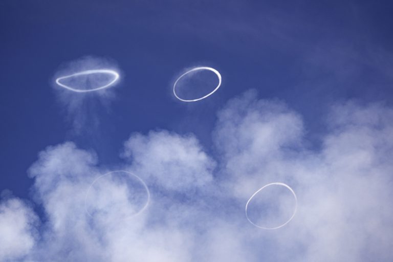 Italy |  Mount Etna volcano produces smoke rings