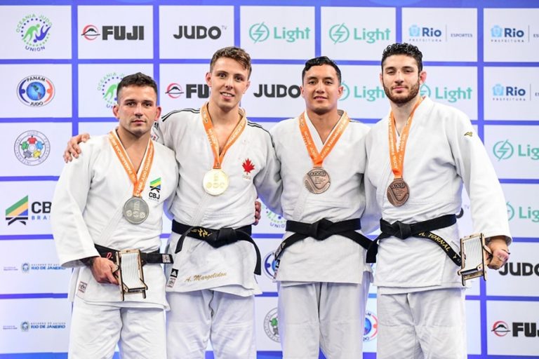 Judo |  A medal of each color for Canada