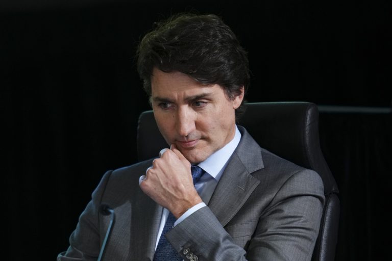 Justin Trudeau was briefed on developments in the Middle East