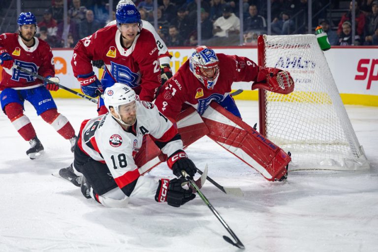 Laval Rocket |  Jakub Dobeš gets his money’s worth