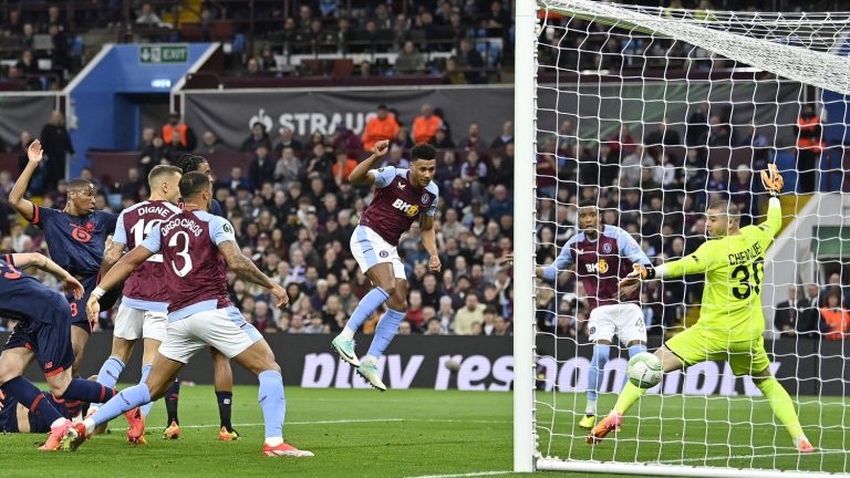 Lille loses against a more pragmatic Aston Villa in the quarter-final first leg