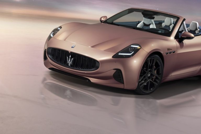 Maserati presents a fully electric convertible