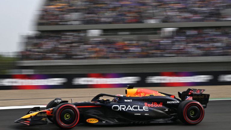 Max Verstappen will start from pole position for the Chinese Grand Prix