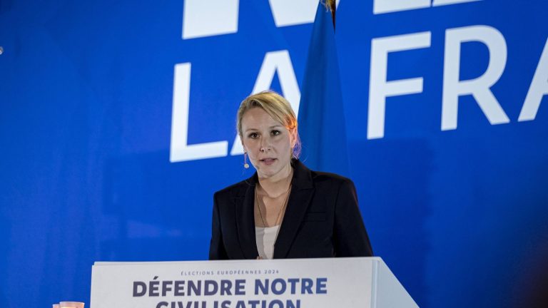 “My objective is to build a new majority on the right,” declares Marion Maréchal, head of the Reconquête list on franceinfo