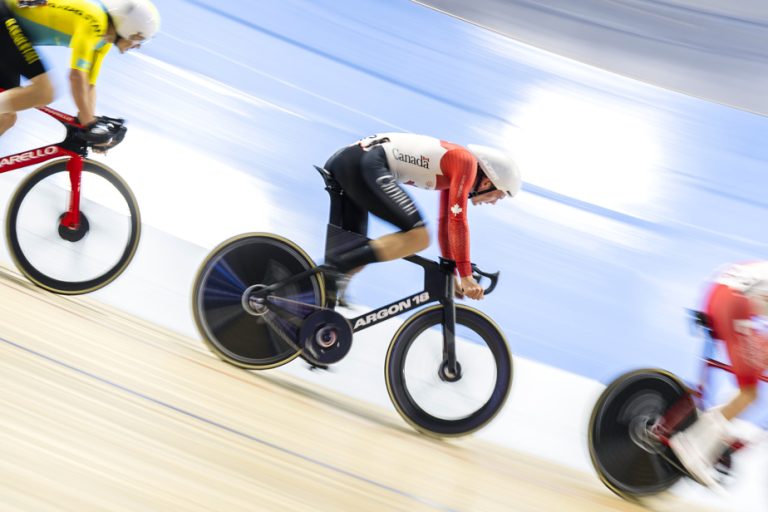 Nations Cup |  Dylan Bibic narrowly misses the omnium podium and a second medal in Milton