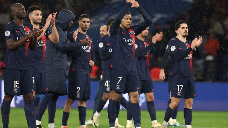 PSG crowned champion of France for the 12th time in its history after Monaco’s defeat in Lyon