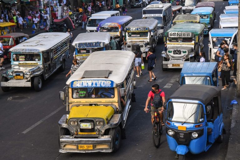 Philippines |  Jeepneys at the end of the road