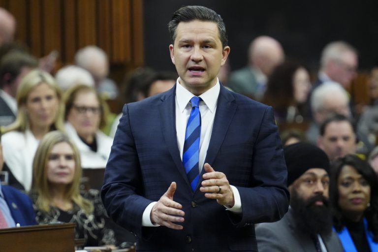 Pierre Poilievre accused of tolerating support for conspiracy theorist Alex Jones