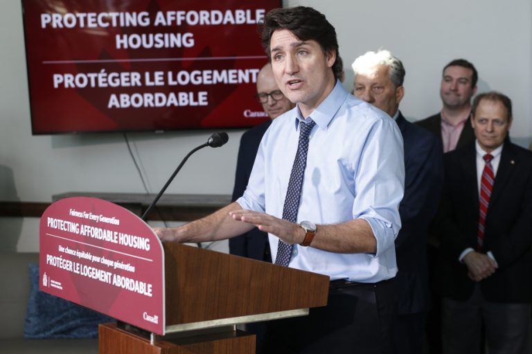 Pre-budget announcements |  Trudeau promises 600 million to encourage innovation in housing construction