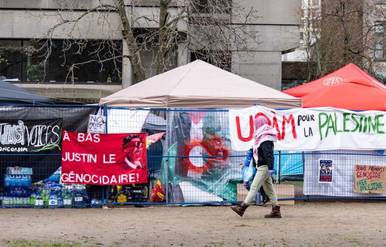 Pro-Palestinian protesters camped at McGill University “do not plan to leave”