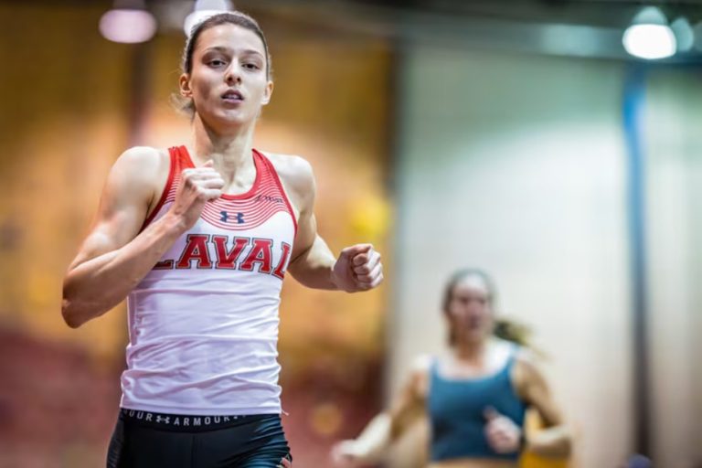 Quebec 100 meter record |  Audrey Leduc “in shock”