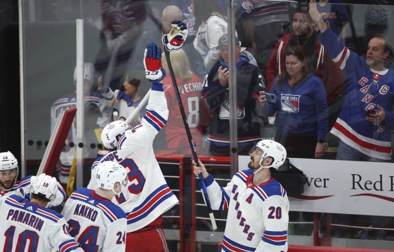 Rangers beat Capitals 3-1