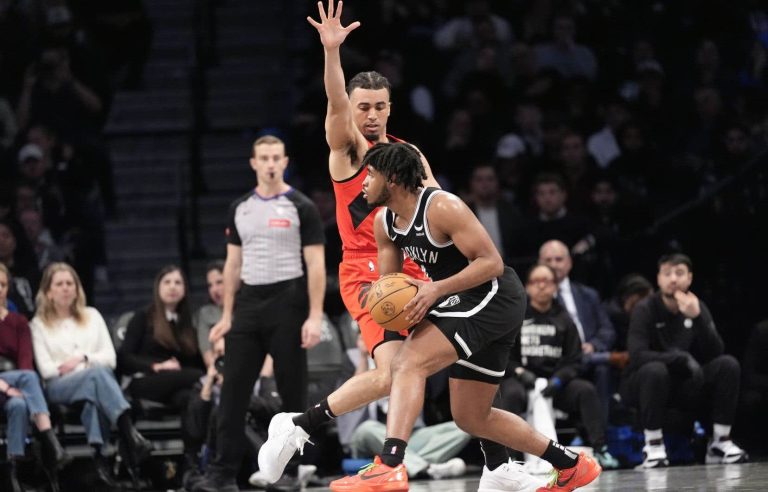 Raptors lose 106-102 to Nets