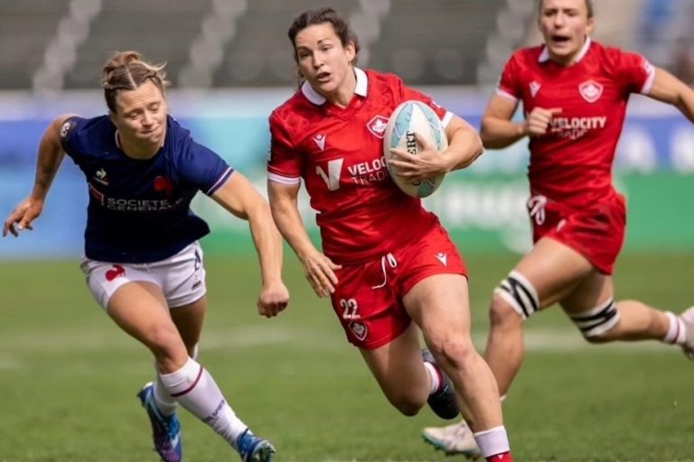 Rugby 7s |  The Canadians face the New Zealanders