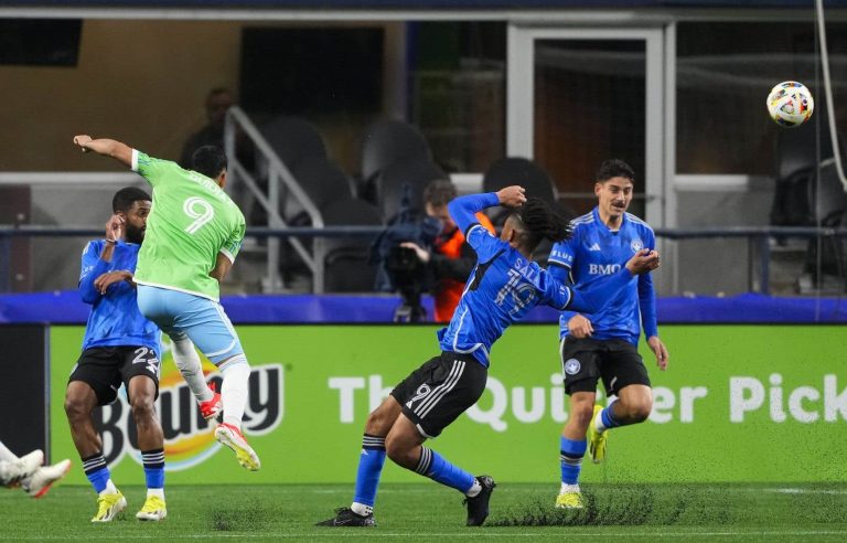 Ruidíaz scores two goals and CF Montreal loses 5-0 to the Sounders